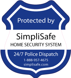 Home alarm system window decals - 24/7 alarm monitoring