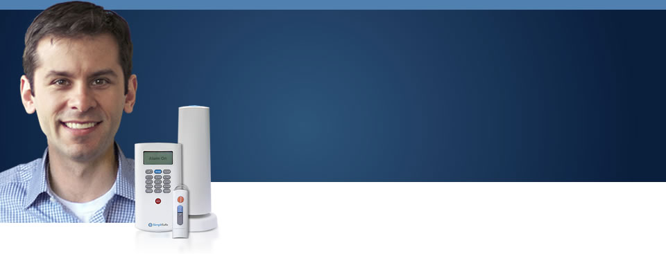 SimpliSafe Base Station, Keypad, and Keychain Remote