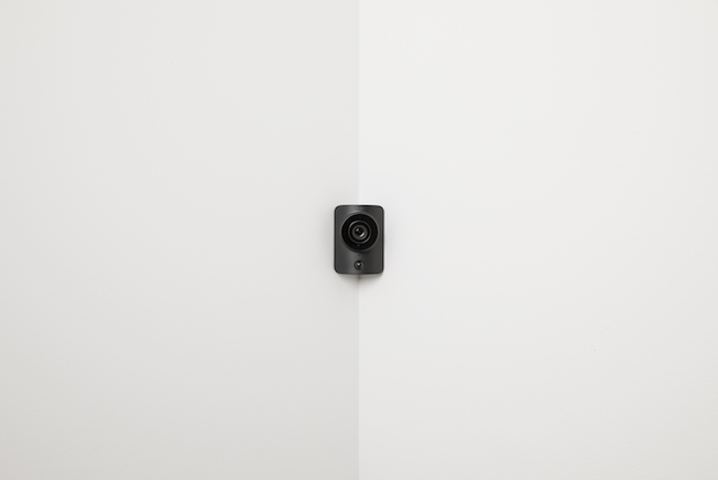 simplisafe camera red light